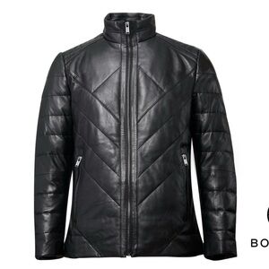 NEW - Bolvaint Lambskin Moto Jacket